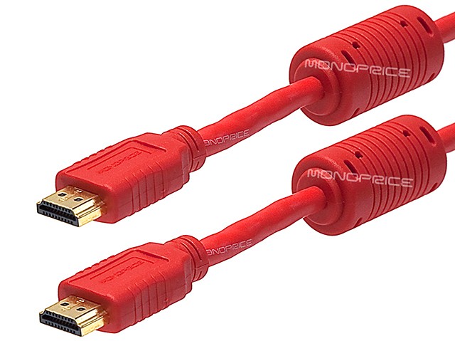 Cable Hdmi Color Rojo 